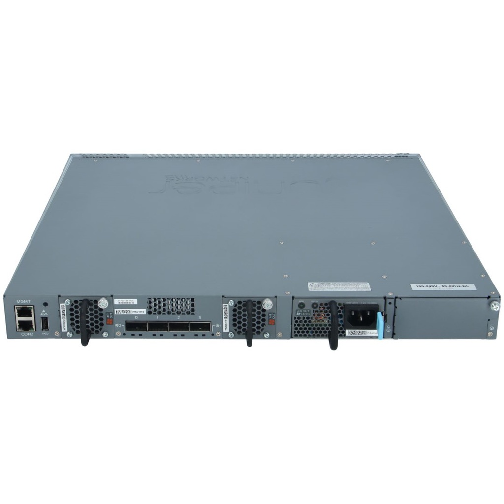 Juniper 24-port 10/100/1000BASE-T + 350 W AC PS (QSFP+ DAC for Virtual Chassis ordered separately)