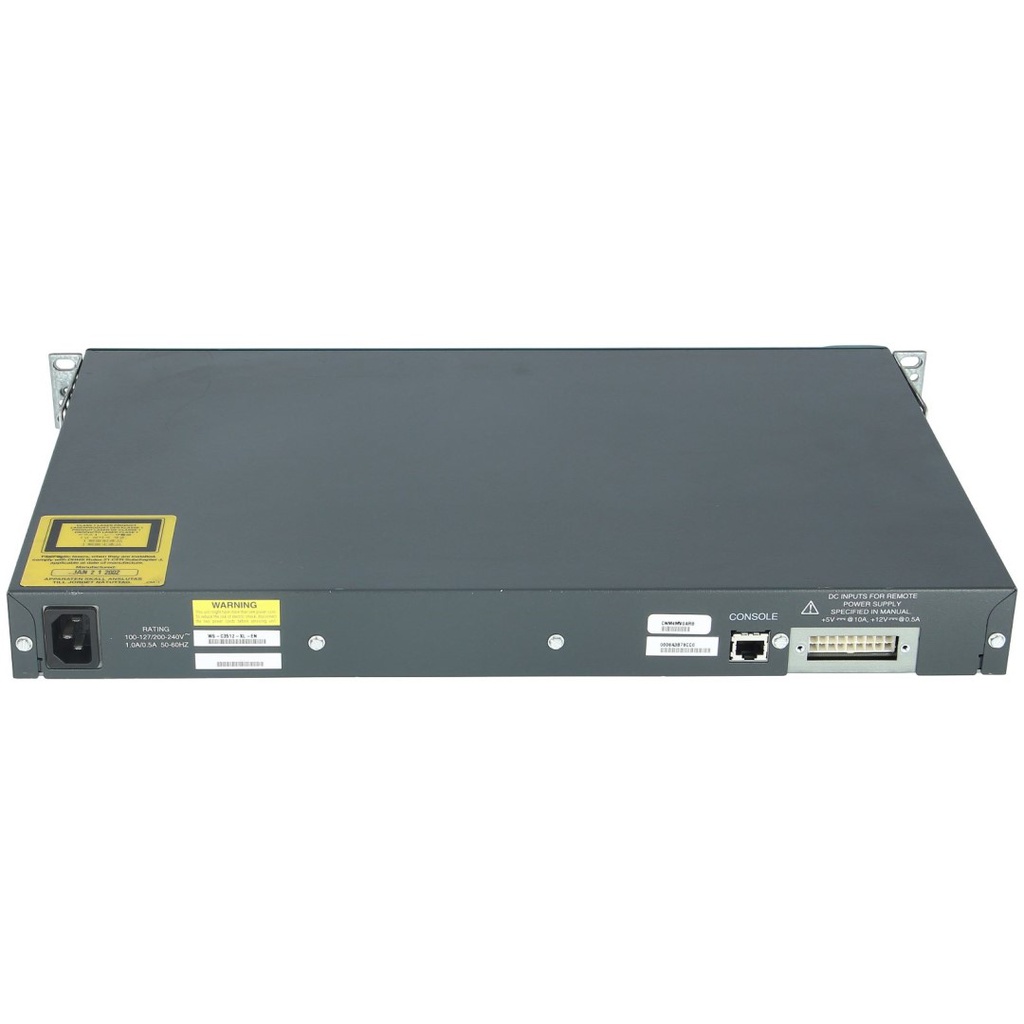 Cisco Catalyst 3512 XL , 12-Port 10/100 and two 1000BaseX GBIC ports, Enterprise Edition
