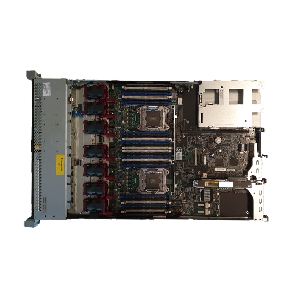 HPE ProLiant DL360 G9 8SFF CTO 1U; HPE Dynamic Smart Array B140i; HPE Embedded 1Gb Ethernet 4-port 331i Adapter - v4 Processors