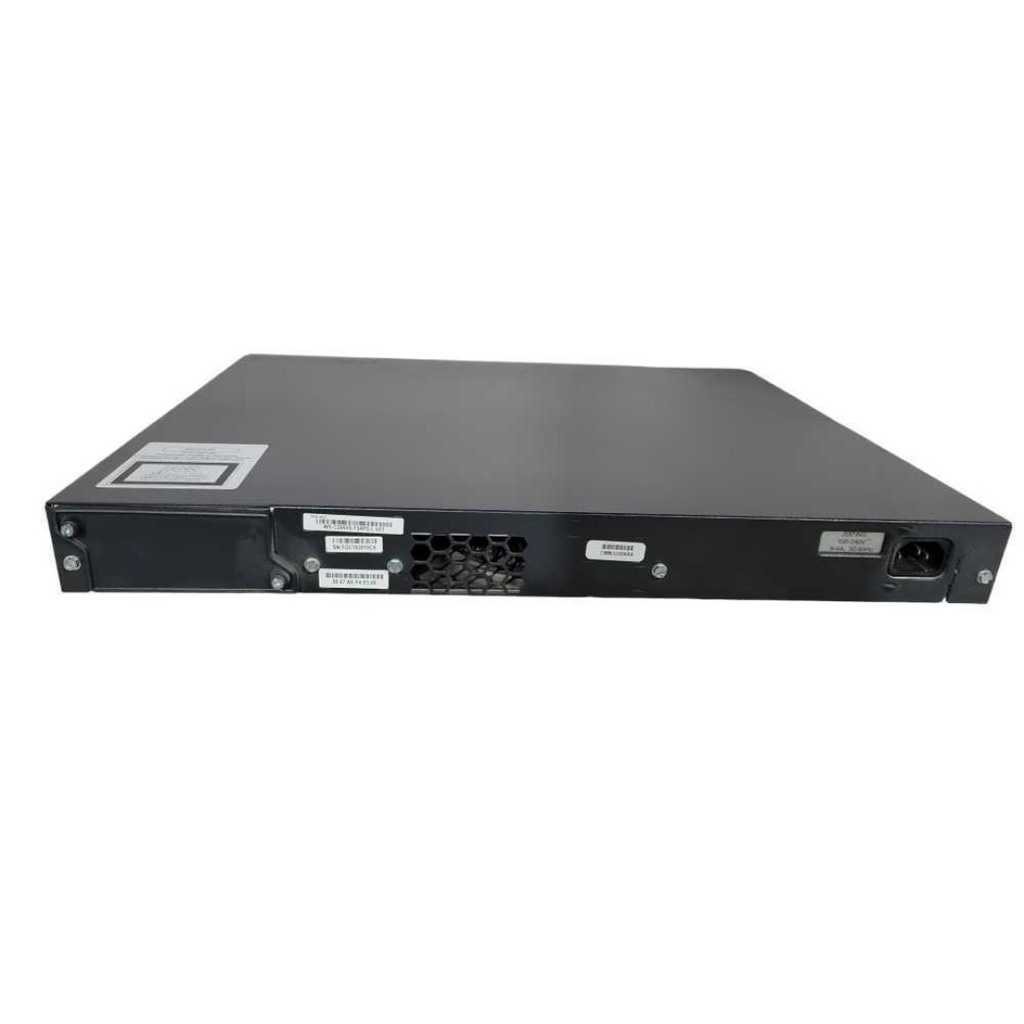 Cisco Catalyst 2960-SF 24 10/100 Fast Ethernet ports, 370W of POE/POE+ power, 2x SFP, FlexStack stacking (requires module), LAN Base software