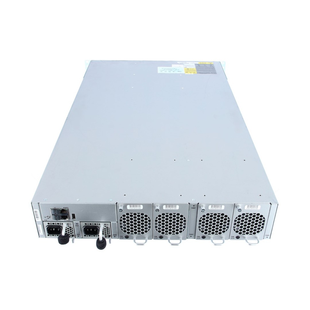Cisco Nexus 5596UP 2RU, Chassis includes 48 fixed unified ports, 2 1100W AC Power Supplies, Fan Trays, 3 Expansion Slots, choice of airflow and power supply