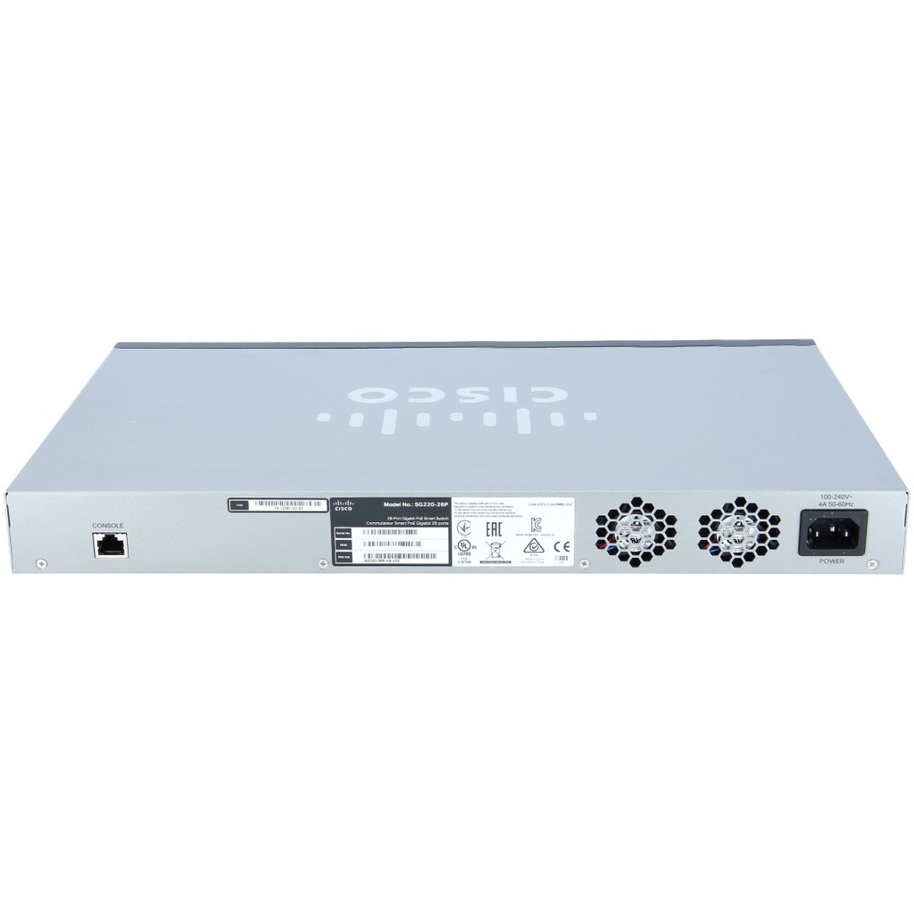Cisco SG220-26P 26-Port Gigabit PoE Smart Switch