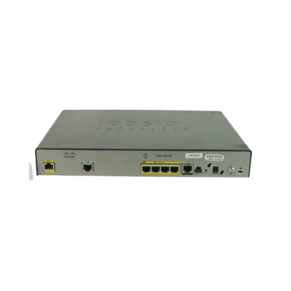 Cisco 881 Ethernet Security Router with 3G