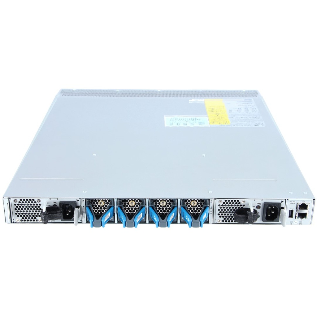 Cisco Nexus 3172TQ, 48 10GBase-T RJ-45 and 6 QSFP+ ports, choice of airflow and power supply