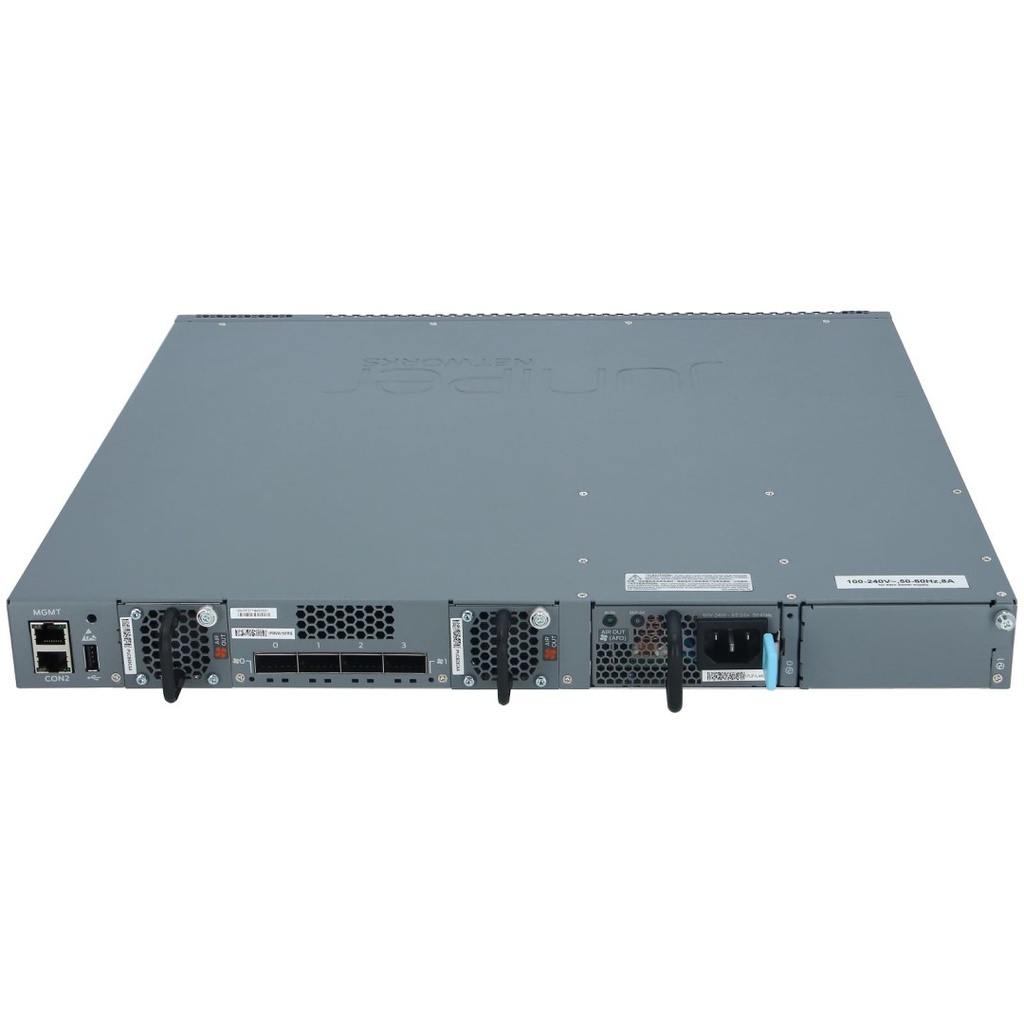 Juniper 24-port 10/100/1000BASE-T PoE-plus + 715 W AC PS (provides 565 W PoE+ power) (QSFP+ DAC for Virtual Chassis ordered separately)