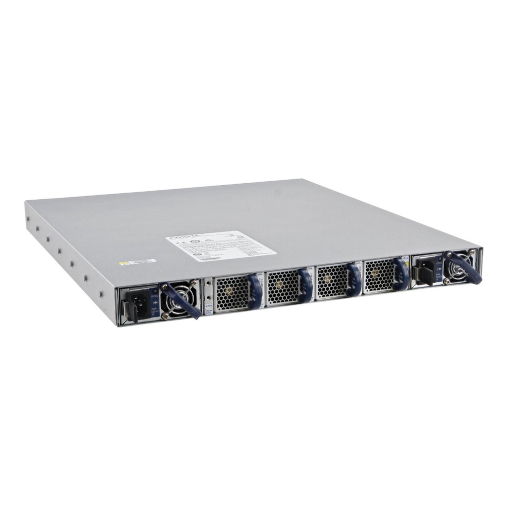 Arista 7280SE, 48xSFP+ & 2x100GbE (multimode MXP) switch, rear-to-front airflow and dual AC power supplies
