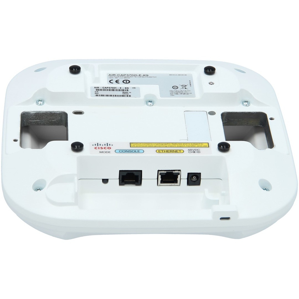 Cisco Aironet 3702I Access Point, Dual-band Controller-based, 802.11a/g/n/ac; Internal Antennas; E Regulatory Domain