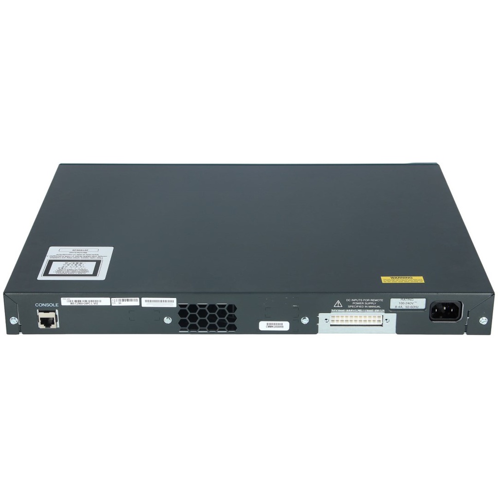 Cisco Catalyst 2960 Plus 24 10/100 Mbps PoE Ethernet Interfaces, 2 SFP or 2 1000BASE-T RJ45 uplink interfaces, LAN Base Image