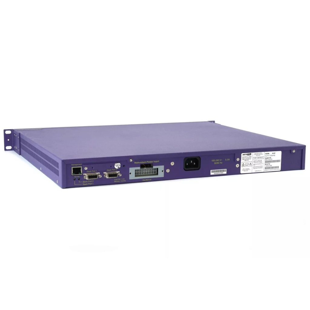 Extreme Networks Summit X250e-48p, 48 Port 10/100BASE-TX PoE Switch