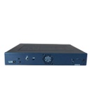 SRX services gateway 210 with 2xGE + 6xFE ports, 1xMini-PIM slot, 1xExpressCard slot, and base memory (512MB RAM, 1GB Flash)