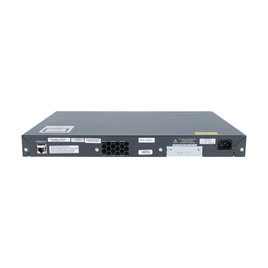Cisco Catalyst 2960 Plus 24 10/100 (8 PoE) Ethernet Interfaces & 2 SFP or 2 1000BASE-T RJ45 uplink interfaces, LAN Base Image
