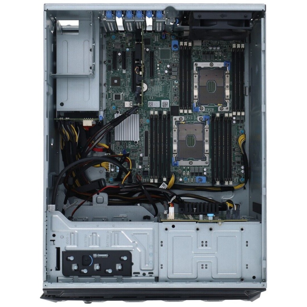 Dell PowerEdge T440, 16 SFF Drive Bays, CTO 5U Tower; PERC S140 (SW RAID), iDRAC-9 (Enterprise), 2nd Gen Processors