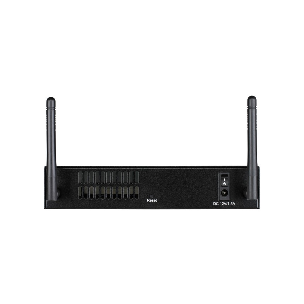 D-Link DSR-250N, 8x 100/1000 BASE-T & 1Gbps WAN, Wireless N Single-band 2.4GHz, Unified Services Router