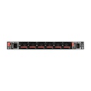 Edgecore AGR120, 48x 10GbE SFP+, 6x 100GbE QSFP28 ports, 2x AC PSUs, Front to Back Airflow, ONIE Software Installer, Aggregation Router