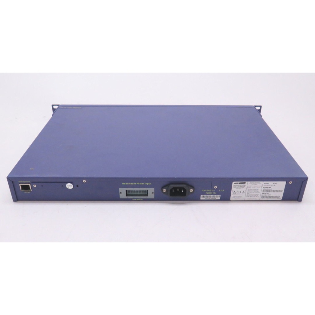 Extreme Networks Summit X150-24t, 24 Port 10/100BASE-TX, 2 gigabit combo ports, ExtremeXOS Layer 2 Edge License Switch