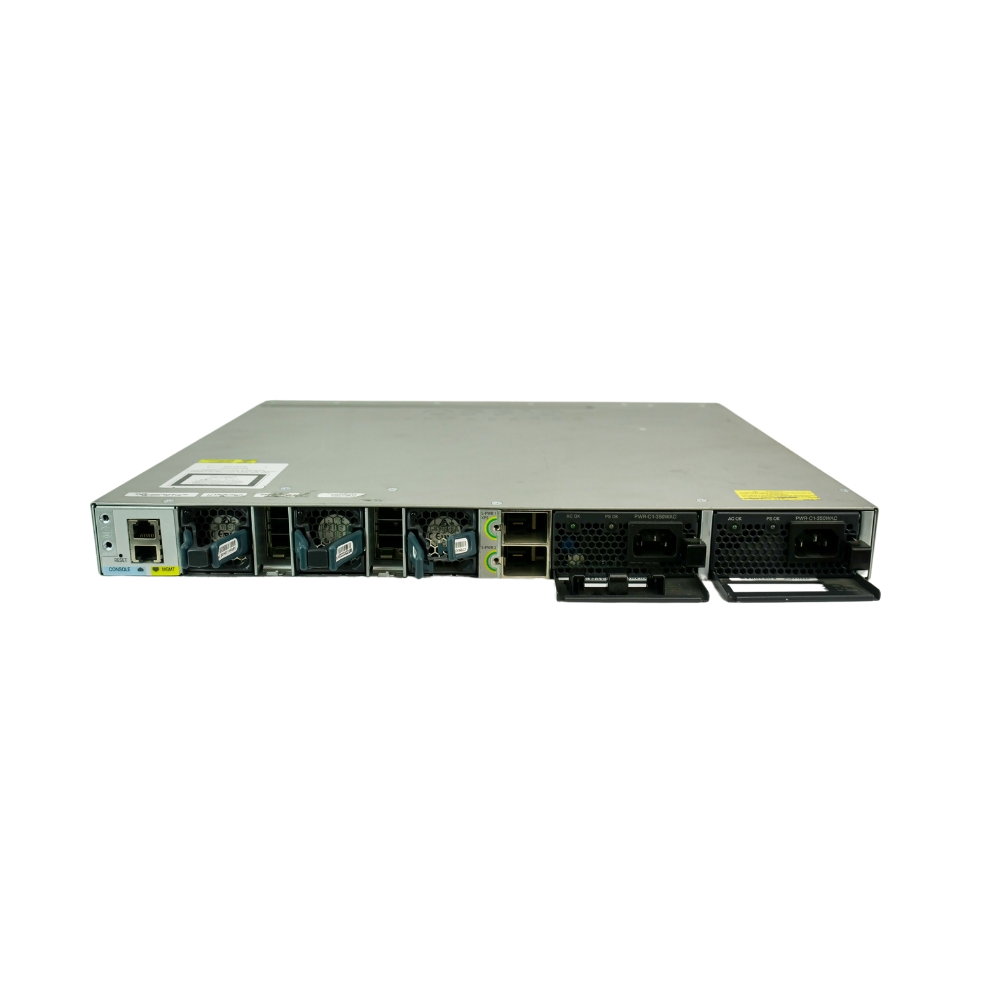 WS-C3850-48T-S | Cisco Catalyst 3850 48p GE 350W IP Base Stackable