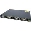Cisco Catalyst 2960 48 10/100 PoE ports, 2 10/100/1000 & 2 SFP Uplink ports, LAN Base Image