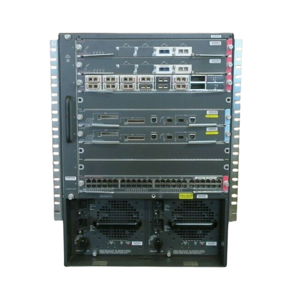 WS-C6509-E | Cisco Catalyst 6509 Chasis 9 Slots Enhanced