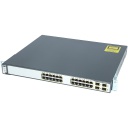 WS-C3750G-24TS-S1U | Cisco Catalyst 3750G 24xGbE + 4 SFP Stackable