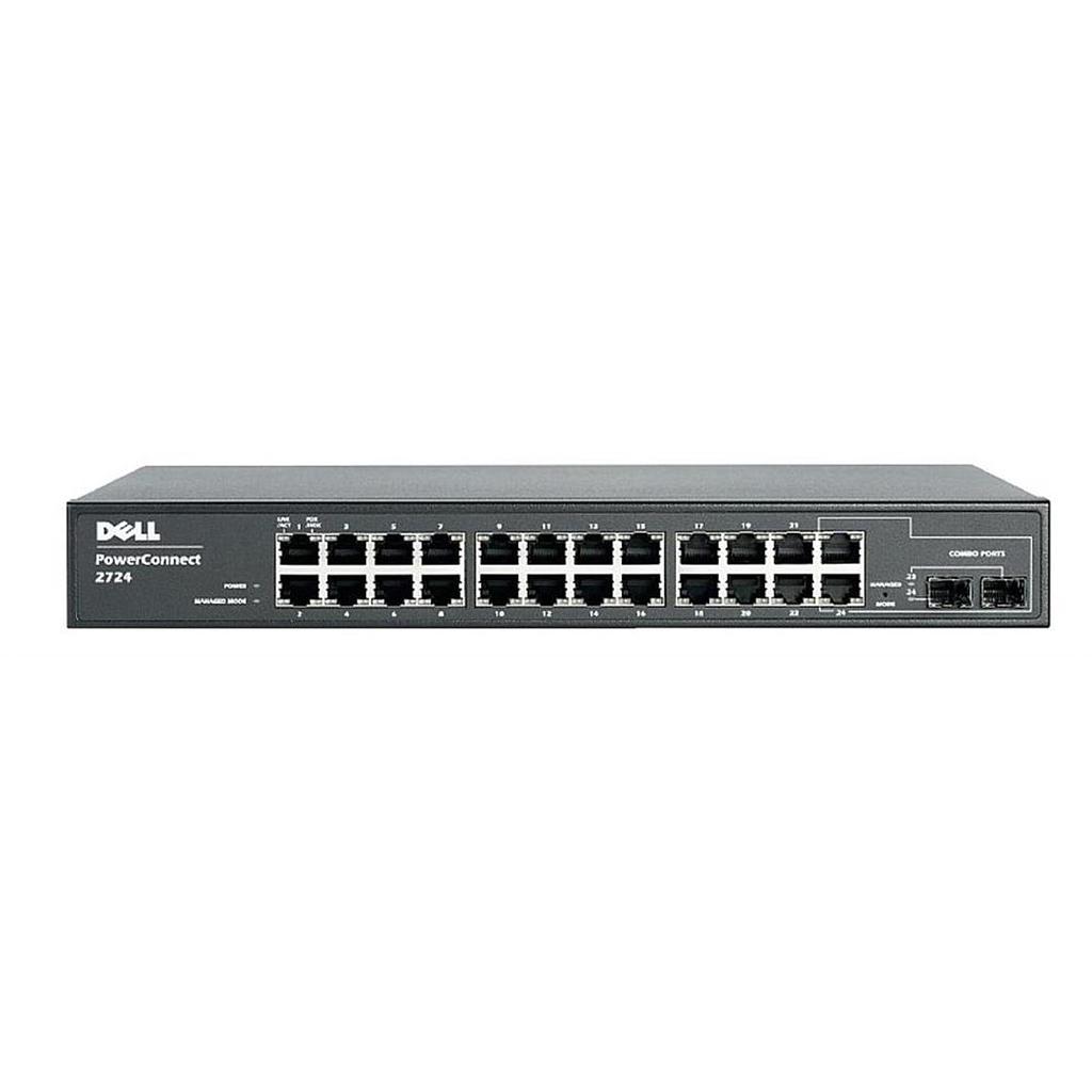 Dell PowerConnect 2724 24-Port Gigabit Ethernet Managed Switch