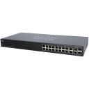 Cisco Small Business 300 Series SG300-20 Managed Switch, 18-Port 10/100/1000 & 2 combo mini-GBIC ports