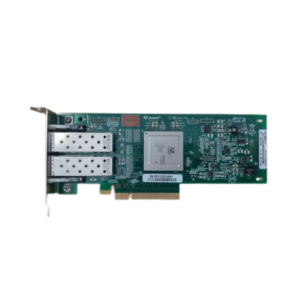 Dell QLogic QLE2562 HBA Dual Port  8Gb Fibre Channel PCI-e Host Bus Adapter - Low Profile 
