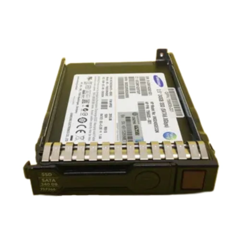 HPE 240GB 2.5-inch SSD SATA 6Gb/s Value Endurance SC Enterprise Value G1 Hard Drive w/ caddy