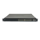 Cisco Small Business 200 Series SG200-26 Smart Switch, 24-Port 10/100/1000 & 2 combo mini-GBIC ports
