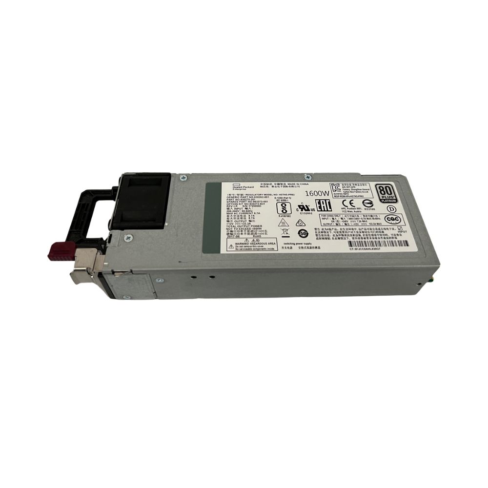 830272-B21 | HPE 1600W Flex Slot Platinum Hot-Plug PSU