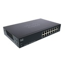 Cisco Small Business 110 Series SG110-16HP Unmanaged Switch, 16-Port 10/100/1000 RJ45 (8 PoE)