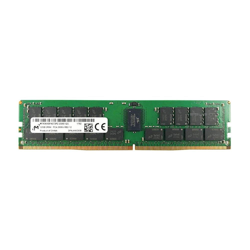 Micron 32GB 2Rx4 PC4-21300V-R (DDR4-2666) Registered CAS-19 Memory Kit