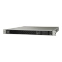 Cisco ASA 5545-X Firewall Edition; includes firewall services, 2500 IPsec VPN peers, 2 SSL VPN peers, 8 copper Gigabit Ethernet data ports, 1 copper Gigabit Ethernet management port, 1 AC power supply, DES encryption, 2 SSD 120GB