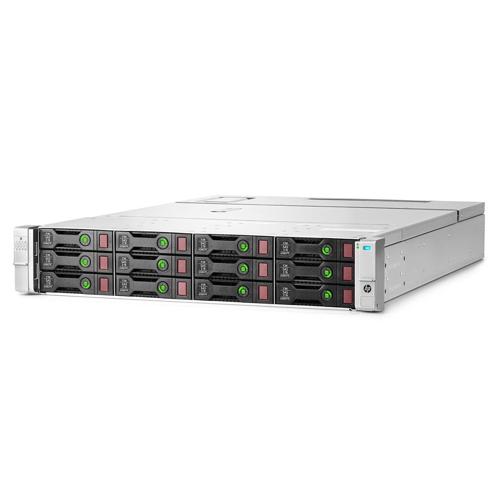 HPE D3600 12LFF 2U Storage Enclosure (2x 511777-001 power supplies 460W & 2x 700517-001 fan modules & 2x 700524-001 12Gb SAS I/O Modules)