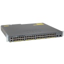 Cisco Catalyst 2960XR 48 10/100/1000 PoE+ ports (PoE budget of 740 W) and 2 SFP+ module slots, with one 1025W AC power supply, IP Lite