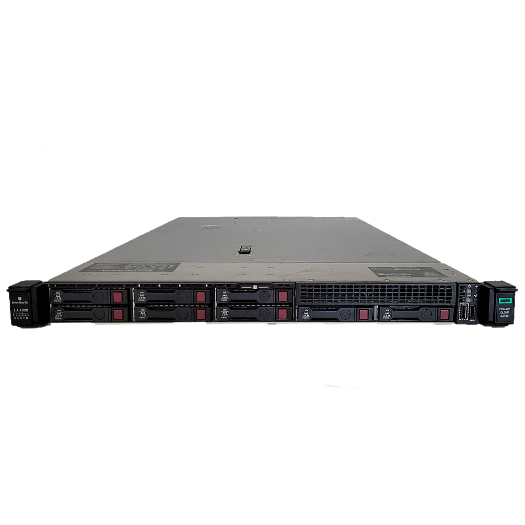 DL360G10-8SFF-ADV-2ND-NC | HPE ProLiant DL360 G10 CTO 8SFF 1U