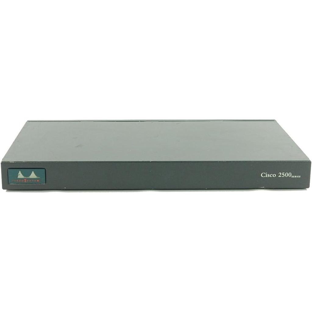 Cisco 2511 Router, 1 AUI Ethernet, 2 Serial, 16 Async Serial, AC Power Supply