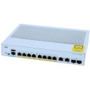 Cisco Business 350 Series CBS350-8P-E Managed Switch, 8-Port 10/100/1000 PoE+ with 60W power budget & 2 Gigabit copper/SFP combo ports, PA UK, Switch