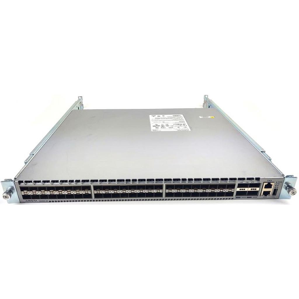 Arista 7050SX, 48xSFP+ & 4xQSFP+ switch, front-to-rear airflow and dual AC power supplies