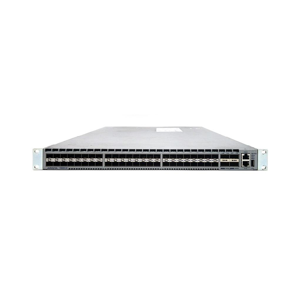 Arista 7280SE, 48x10GbE (SFP+) & 4x40GbE QSFP+ switch, rear-to-front air, 2x AC PSU's