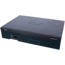 Cisco 2911 ISR with 3 onboard GE, 4 EHWIC slots, 2 DSP slots, 1 ISM slot, 256MB CF default, 512MB DRAM default, IP Base