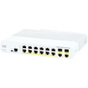 Cisco Catalyst Compact Switch 2960C PoE 12 10/100 FE PoE, 2x Dual Purpose Uplink (1G RJ45 o 1G SFP), LAN Base
