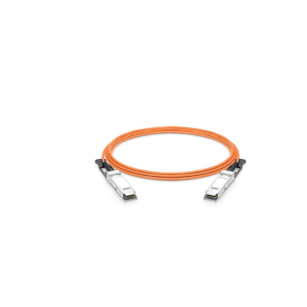 Arpers 40GBASE-AOC QSFP+, 50m, Cable óptico activo (AOC) compatible with Cisco