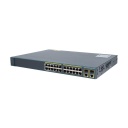 Cisco Catalyst 2960 Plus 24 10/100 (8 PoE) Ethernet Interfaces & 2 SFP or 2 1000BASE-T RJ45 uplink interfaces, LAN Base Image