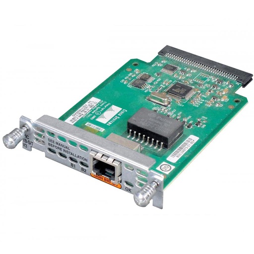 [WIC-1B-S/T-V3] Cisco 1-port ISDN BRI WIC-S/T interface (requires external NT1)