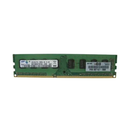 [M378B5673FH0-CH9] Samsung 2GB 2Rx8 PC3-10600U (DDR3-1333) Unbuffered CAS-9 Memory Kit