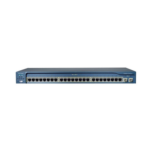 [WS-C2950SX-24] Cisco Catalyst 2950SX 24 10/100 Ethernet ports & 2 fixed 1000BASE-SX uplink ports, Standard Image software