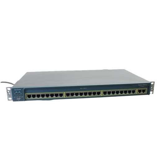 [WS-C2950T-24] Cisco Catalyst 2950T 24 10/100 ports and two fixed 10/100/1000BASE-T uplink ports