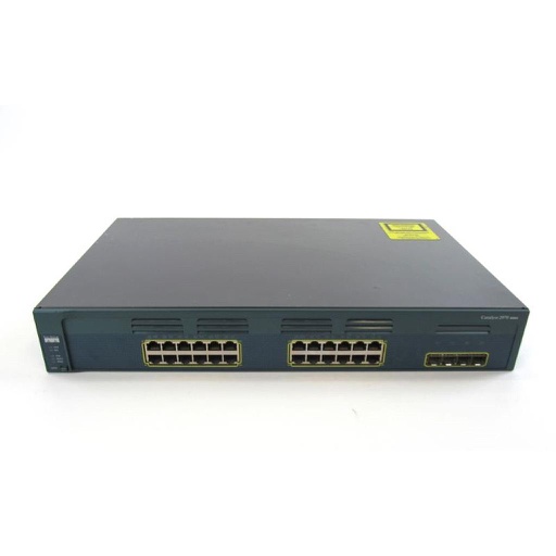 [WS-C2970G-24TS-E] Cisco Catalyst 2970G, 24 Ethernet 10/100/1000 ports and 4 SFP-based Gigabit Ethernet ports