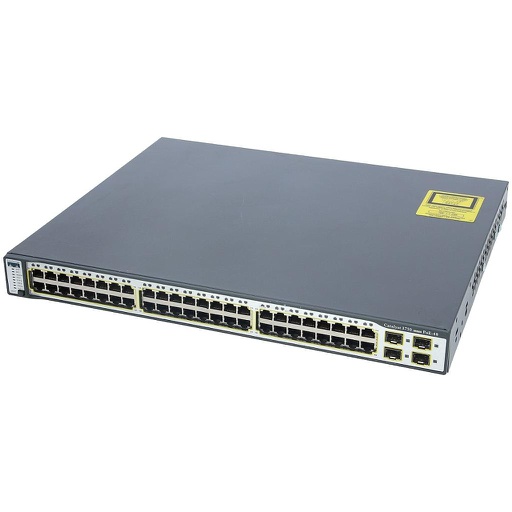 [WS-C3750-48PS-S] WS-C3750-48PS-S | Cisco Catalyst 3750 48xFE PoE + 4xSFP IP Base