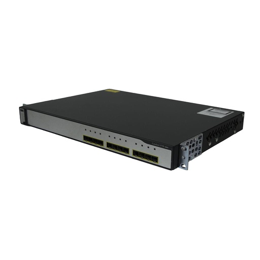 [WS-C3750G-12S-S] Cisco Catalyst 3750G Stackable 12 SFP-based Gigabit Ethernet ports, IP Base software